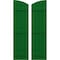 Ekena Millwork Americraft 4-Board (3 Batten) Wood Joined Board-n-Batten Shutters w/Ellipt Top, ARW401BE414X77HGH, PR ARW401BE414X77HGH - alternate 1